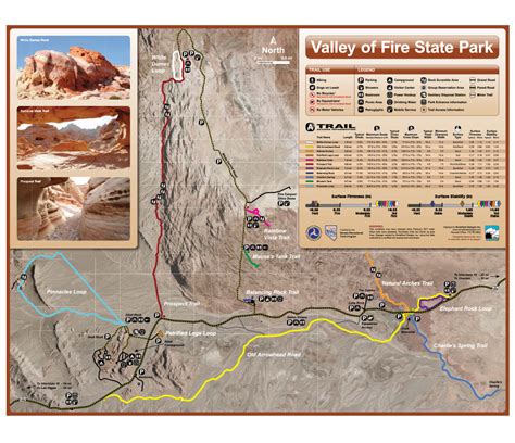 valley of fire trail map